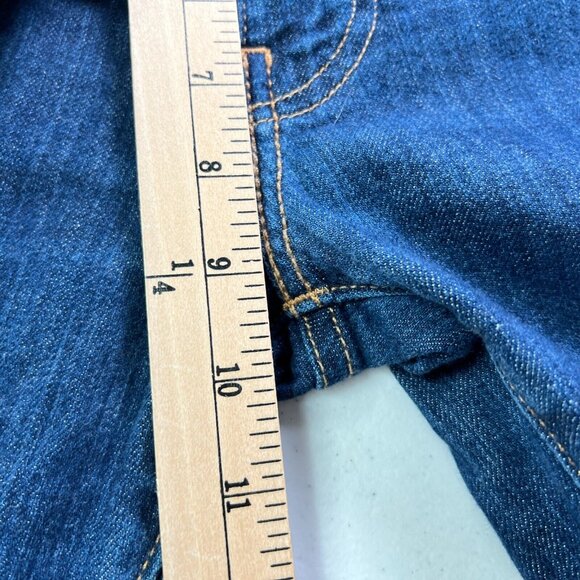 Levis 511 Jeans Mens 32 X 32 Slim Straight Leg Blue Stretch Denim - Picture 9 of 10